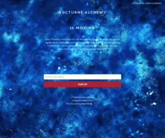 Nocturnealchemy.com(Perfume Oil) Screenshot