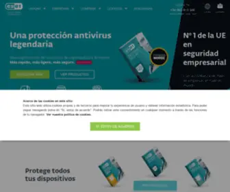 Nod32-ES.com(Soluciones antivirus y seguridad en Internet) Screenshot