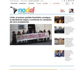 Nodal.am(Noticias de América Latina y el Caribe) Screenshot
