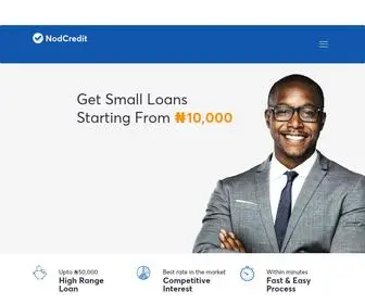 Nodcredit.com(Zero Collateral) Screenshot