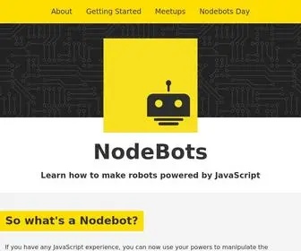 Nodebots.io(The Rise of JS Robotics) Screenshot