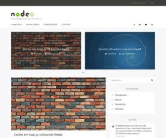 Nodebr.org(Comunidade brasileira de Node.js) Screenshot