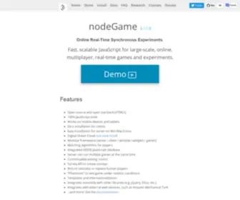 Nodegame.org(Online Real) Screenshot