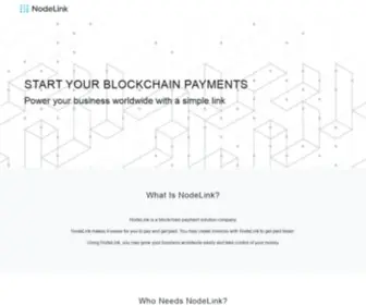 Nodelink.info(Blcokchain Payment Solution) Screenshot