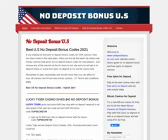 Nodepositbonus-US.com Screenshot