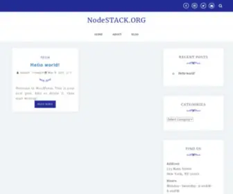 Nodestack.org(Online Conference) Screenshot