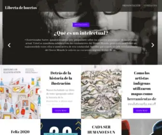 Nodoarte.com(Libreta de bocetos) Screenshot