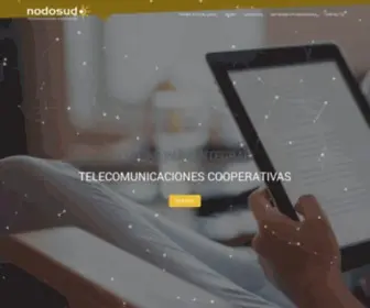 Nodosud.com.ar(Telecomunicaciones Cooperativas) Screenshot