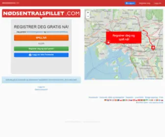 Nodsentralspillet.com(Nodsentralspillet) Screenshot