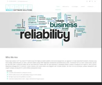 Noduco.com(Technology Solutions & Services) Screenshot