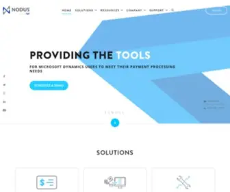 Nodus.com(Payment Processing Solutions) Screenshot