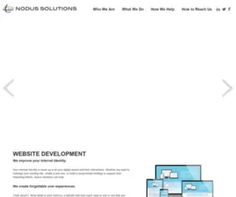 Nodussolutions.com(Nodus Solutions) Screenshot