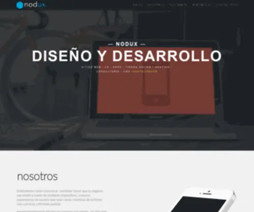 Nodux.co(Diseño web) Screenshot