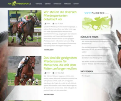 Noe-Pferdesport.at(Has been registered) Screenshot