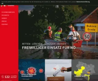 Noe122.at(NÖ Landesfeuerwehrverband) Screenshot