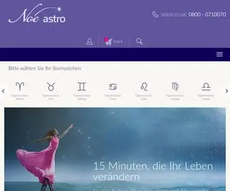 Noeastro.de(Jahreshoroskop 2013) Screenshot