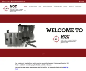 Noebulletmolds.com(Bullet Molds Main Site) Screenshot