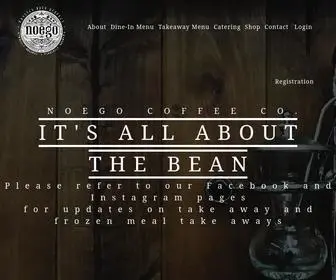 Noego.com.au(Noego Coffee Company) Screenshot