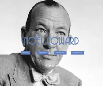 Noelcoward.com(Noël) Screenshot