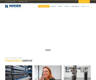 Noesen.be(NOESEN Staalhandel) Screenshot