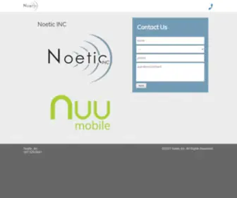 Noeticinc.com(Noetic Inc) Screenshot