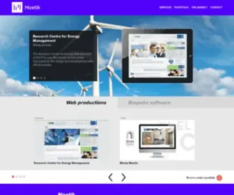 Noetik.gr(Web design) Screenshot