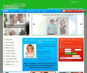 Noexercise-Diet.com(Noexercise Diet) Screenshot