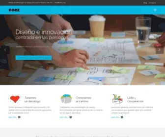 Noez.org(Diseño e innovación basada en las personas) Screenshot