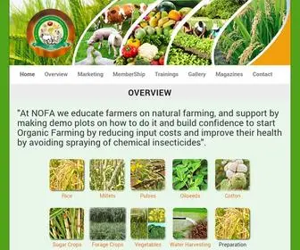 Nofa.in(Natural Organic Farmer Association) Screenshot