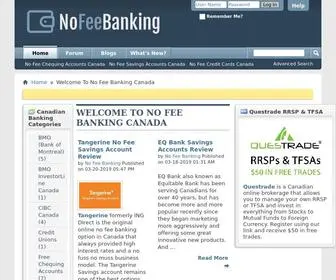 Nofeebanking.ca(Chequing) Screenshot