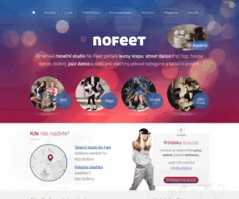 Nofeet.cz(Taneční studio) Screenshot