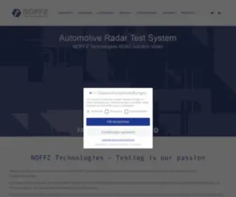 Noffz.com(Test- und Automatisierungssysteme für alle Anwendungsbereiche) Screenshot