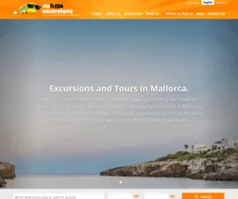 Nofrills-Excursions.com(Mallorca excursions) Screenshot