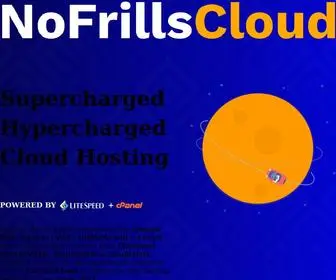 Nofrillscloud.com(Managed Cloud Hosting with Unmatched Speed) Screenshot