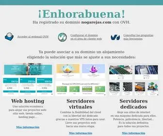 Nogarejas.com(OVH crece con usted poniendo a su disposición lo mejor de las infraestructuras web) Screenshot