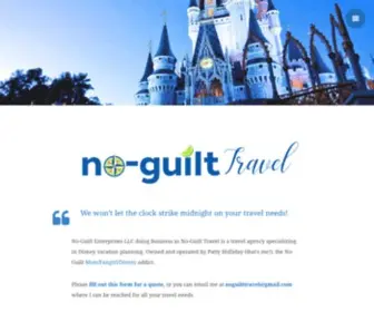 Noguilttravel.com(No-Guilt Travel) Screenshot