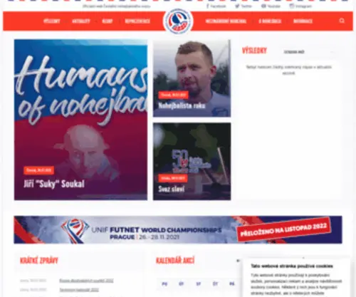NohejBal.org(Český) Screenshot