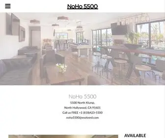 Noho5500.com(NoHo 5500) Screenshot