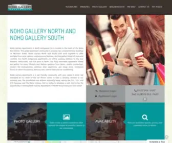 Nohogalleryapts.com(NOHO GALLERY) Screenshot