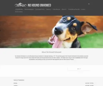 Nohoundunhomed.org(Nohoundunhomed) Screenshot