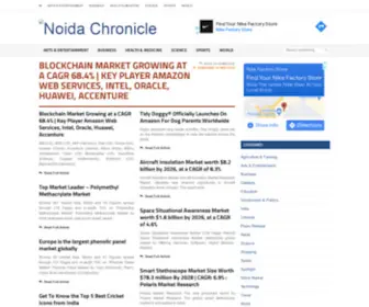 Noidachronicle.net(Noidachronicle) Screenshot