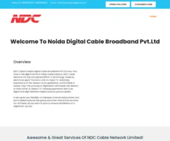 Noidadigital.com(NDC Cable) Screenshot