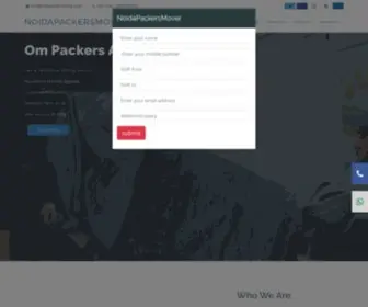 Noidapackersmover.com(Packers and Movers Services) Screenshot