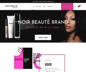 Noirbeauteextension.com(Noir Beaute Extensions) Screenshot