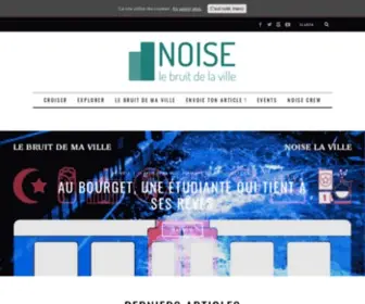 Noise-Laville.fr(Noise La Ville) Screenshot