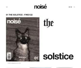 Noise-Magazine.com(NOISÉ) Screenshot