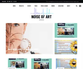 Noiseofart.org(Noise of Art) Screenshot