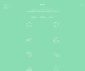 Noisli.com(Improve Focus and Boost Productivity with Background Sounds) Screenshot