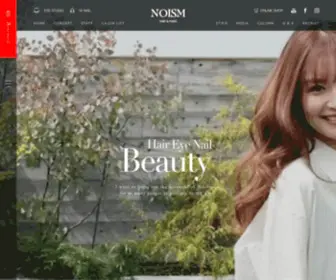 Noism-Hair.com(Noism Hair) Screenshot