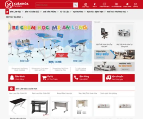 NoithatXuanhoa.pro(Nội Thất Xuân Hòa) Screenshot